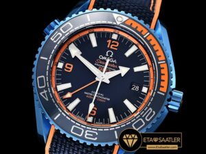 OMG0532 - Planet Ocean 45mm GMT Blue DLCNY Black JHF A23J Mod - 01.jpg